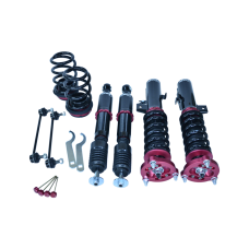 Damper Camber Plate CoilOvers Shock Suspension Kit For 2012-15 Acura ILX
